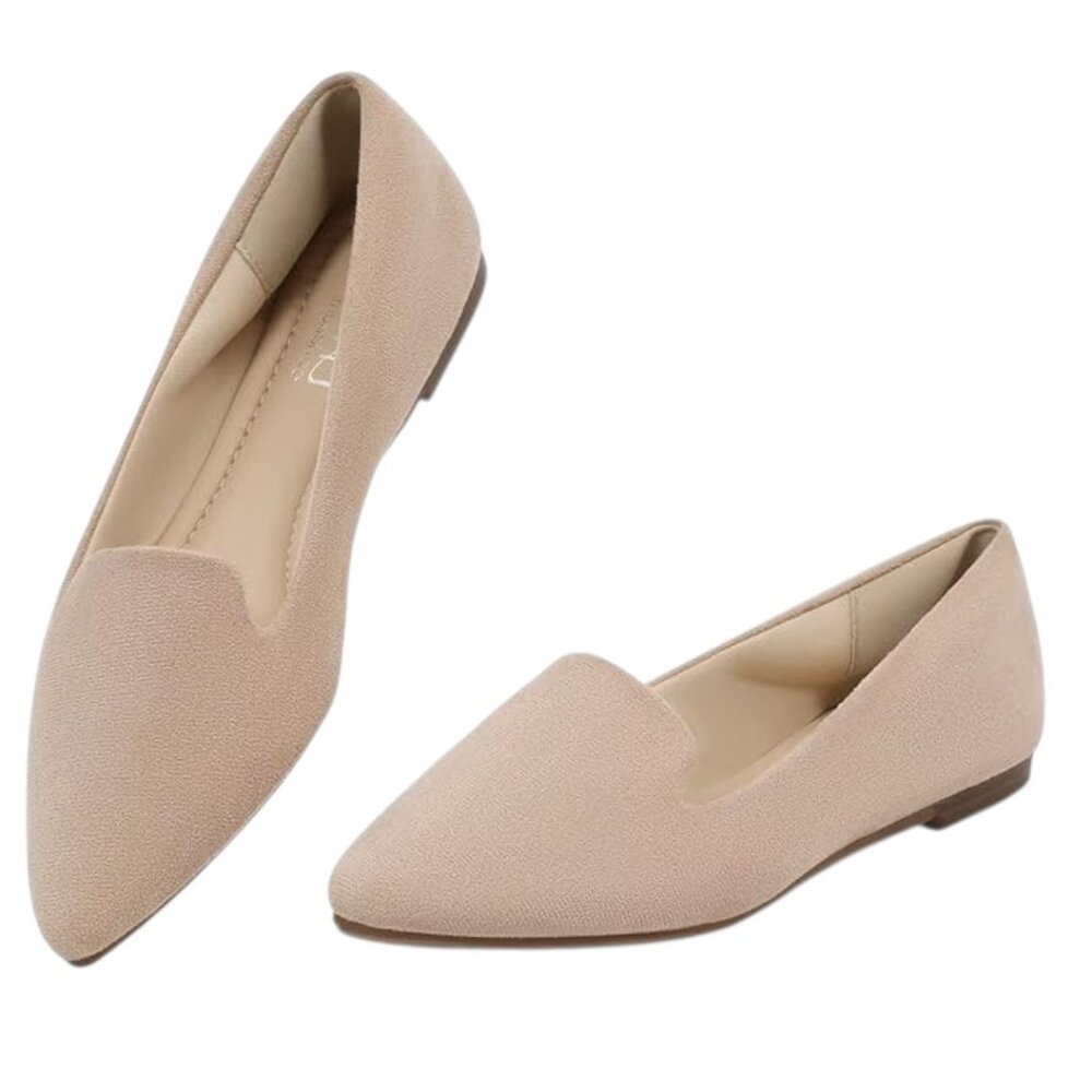 NWT Musshoe Suede Slip on Flats Size 9 Women's